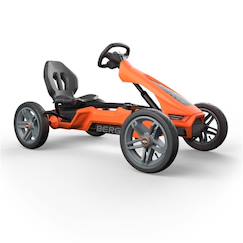 Jouet-Jeux de plein air-Kart à pédales pour enfants, 5+ ans, rally nrg orange