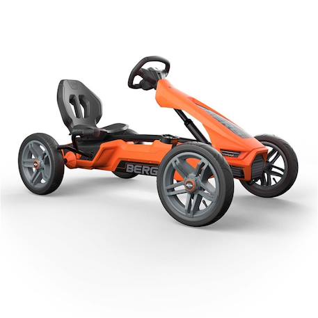 Kart à pédales pour enfants, 5+ ans, rally nrg orange Orange 1 - vertbaudet enfant 