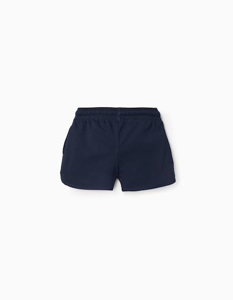 Lot de 2 shorts en coton avec cordon de serrage Jaune clair+Rose 2 - vertbaudet enfant 