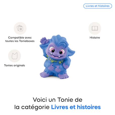 Tonies bande de monstres MULTICOLORE 3 - vertbaudet enfant 