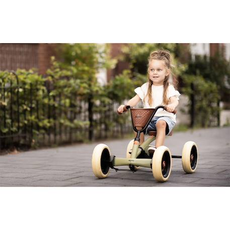 Kart à pédales pour enfants, 2+ ans, buzzy retro vert Green 5 - vertbaudet enfant 