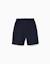Short en molleton avec cordon de serrage et poches latérales Bleu foncé+Gris clair+Orange sombre+Vert foncé 2 - vertbaudet enfant 