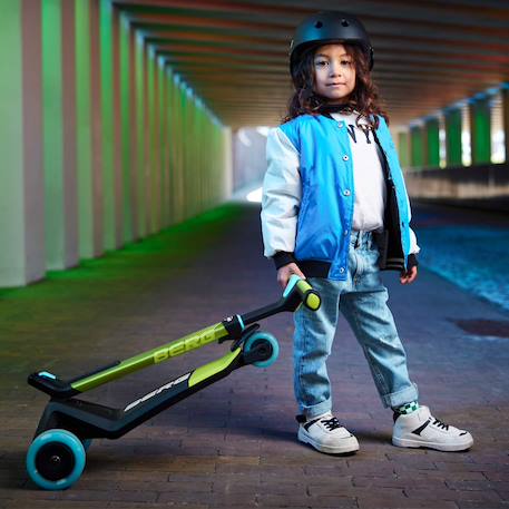 Trottinette pour enfants, 2+ ans, pliable, led, nexo bleu Blue+Lime+Mint+Red 2 - vertbaudet enfant 