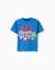 T-shirt en coton avec imprimé spidey & friends Bleu 1 - vertbaudet enfant 