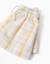 Short en coton à carreaux avec cordon de serrage b&s Blanc 4 - vertbaudet enfant 