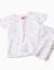 Pyjama en coton côtelé avec motif cœur Blanc 3 - vertbaudet enfant 