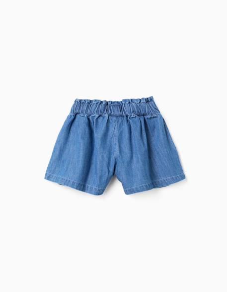 Short en jean avec poches avant Bleu 2 - vertbaudet enfant 
