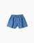 Short en jean avec poches avant Bleu 2 - vertbaudet enfant 