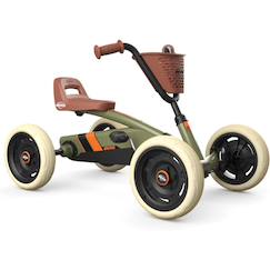 Jouet-Jeux de plein air-Kart à pédales pour enfants, 2+ ans, buzzy retro vert
