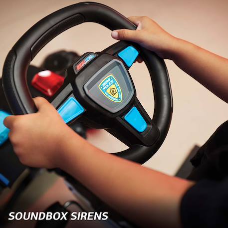 Kart à pédales pour enfants, 2+ ans, buzzy police Black 5 - vertbaudet enfant 