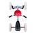 Kart à pédales pour enfants, 2+ ans, buzzy bloom Blue/pink 3 - vertbaudet enfant 