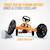 Kart à pédales pour enfants, 3+ ans, buddy b-orange Orange 3 - vertbaudet enfant 