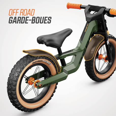 Draisienne pour enfants, 2,5+ ans, 12 pouces, biky trail vert Dark green 5 - vertbaudet enfant 