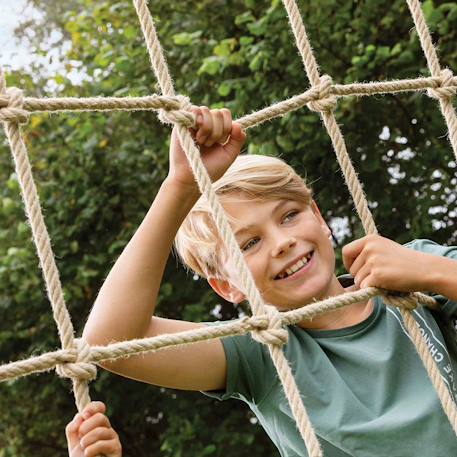 Filet d'escalade l pour aire de jeux playbase Brown 4 - vertbaudet enfant 