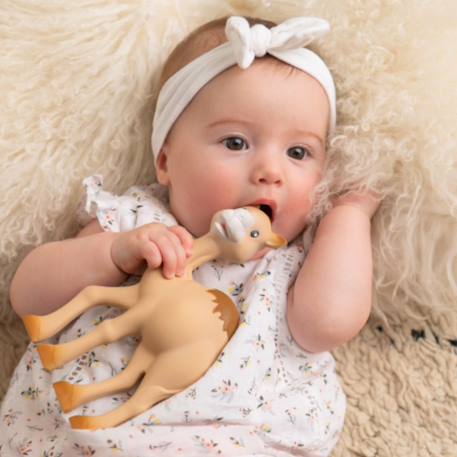 Jouet de dentition dromadaire al'thir le compagnon Marron, beige 2 - vertbaudet enfant 