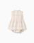 Robe en coton à carreaux + bloomer b&s Blanc 2 - vertbaudet enfant 