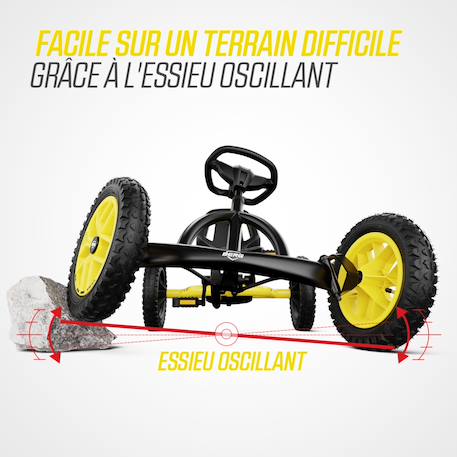 Kart à pédales enfant 3 ans+ Blue+Green+Yellow 15 - vertbaudet enfant 