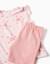 Pyjama en coton avec motif cœur et volants Rose clair 3 - vertbaudet enfant 