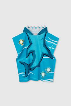 Linge de maison et décoration-Linge de bain-Serviette en coton à capuche requin