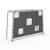 Filet de but l pour aire de jeux playbase Black 1 - vertbaudet enfant 