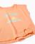 T-shirt en coton avec imprimé soleil et palmiers Orange 3 - vertbaudet enfant 