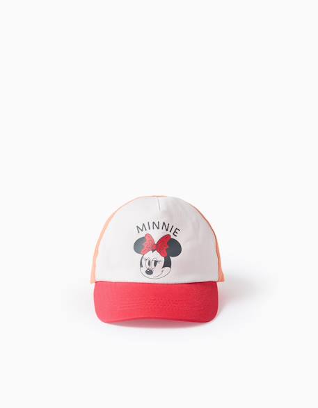 Fille-Casquette en sergé avec imprimé minnie