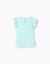 Lot de 2 t-shirts en coton avec imprimé palmiers Bleu clair+Rose 2 - vertbaudet enfant 