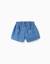 Short en jean avec poches avant Bleu 1 - vertbaudet enfant 