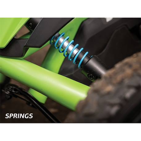 Kart à pédales pour enfants, 5+ ans, rally drt vert Green 4 - vertbaudet enfant 