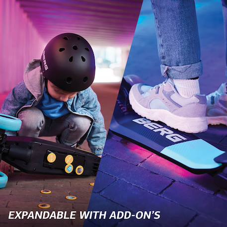 Trottinette pour enfants, 2+ ans, pliable, led, nexo bleu Blue+Lime+Mint+Red 15 - vertbaudet enfant 