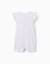 Combishort côtelé avec motif cœur Blanc 2 - vertbaudet enfant 