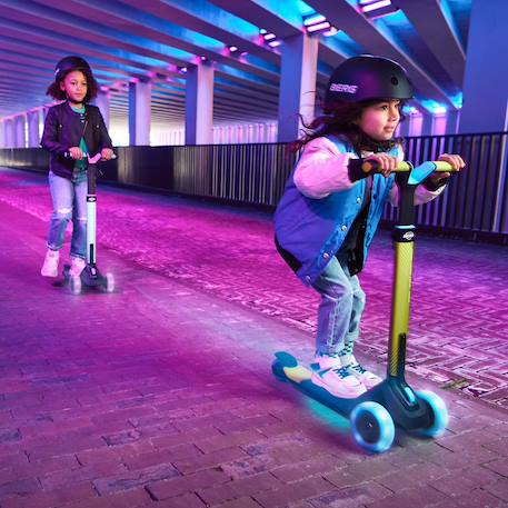 Trottinette pour enfants, 2+ ans, pliable, led, nexo bleu Blue+Lime+Mint+Red 7 - vertbaudet enfant 