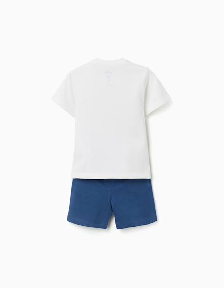 T-shirt + short avec imprimé spidey & friends Bleu foncé 2 - vertbaudet enfant 