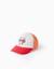 Casquette en sergé avec imprimé minnie Corail clair 2 - vertbaudet enfant 