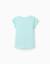 Lot de 2 t-shirts en coton avec imprimés d'été Bleu clair+Jaune clair+Rose 2 - vertbaudet enfant 