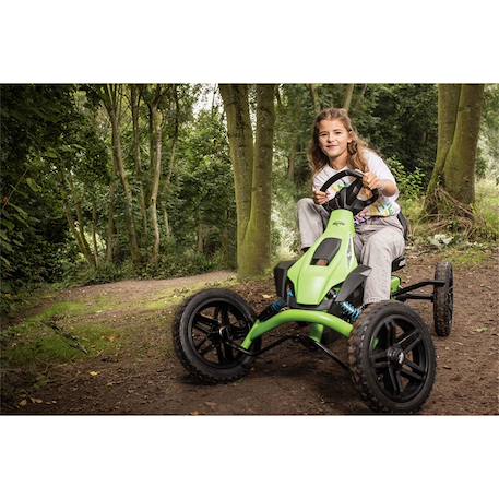Kart à pédales pour enfants, 5+ ans, rally drt vert Green 6 - vertbaudet enfant 