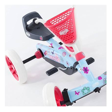 Kart à pédales pour enfants, 2+ ans, buzzy bloom Blue/pink 4 - vertbaudet enfant 