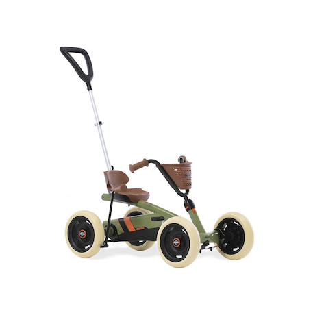 Kart à pédales pour enfants, 2+ ans, buzzy retro 2-in-1 vert Green 1 - vertbaudet enfant 