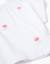 T-shirt court en coton avec fleurs à sequins Blanc 3 - vertbaudet enfant 