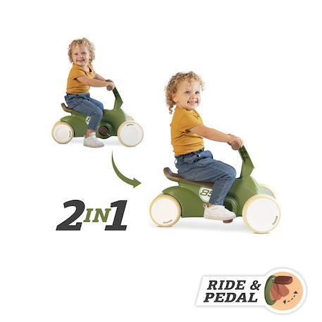 Porteur pour enfants, 1+ ans, go² retro rose Green+Pink 4 - vertbaudet enfant 
