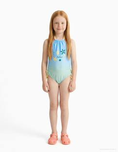 Maillot de bain avec imprimé marin et paillettes  - vertbaudet enfant