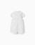 Body en coton + salopette à rayures b&s Bleu clair 3 - vertbaudet enfant 
