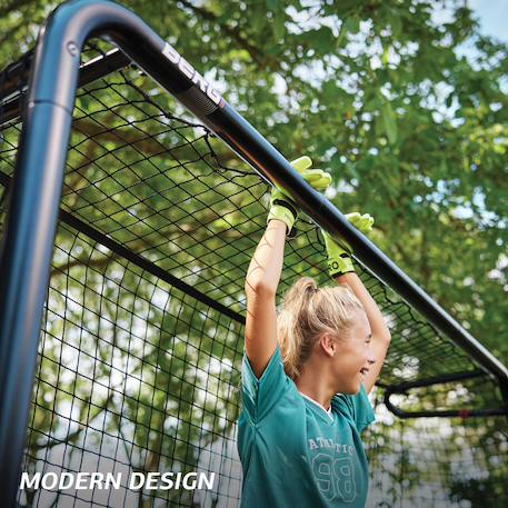 But de football pour enfants, taille m Black 6 - vertbaudet enfant 