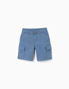 Short midi en sergé avec poches cargo  - vertbaudet enfant