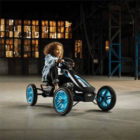 Kart à pédales pour enfants, 5+ ans, rally apx bleu Blue 5 - vertbaudet enfant 