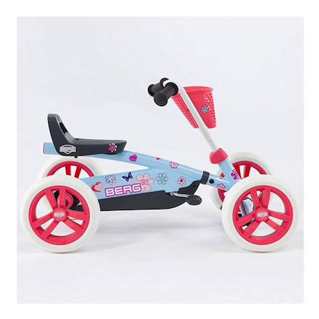 Kart à pédales pour enfants, 2+ ans, buzzy bloom Blue/pink 2 - vertbaudet enfant 
