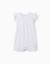 Combishort côtelé avec motif cœur Blanc 1 - vertbaudet enfant 