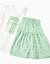 T-shirt en coton + jupe avec motif plage Blanc 3 - vertbaudet enfant 