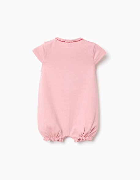 Lot de 2 combishorts en coton avec imprimés Multicolore 2 - vertbaudet enfant 