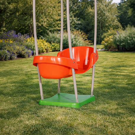 Nacelle cocoon pour portique balançoire 2,50 m pour enfants Orange 3 - vertbaudet enfant 